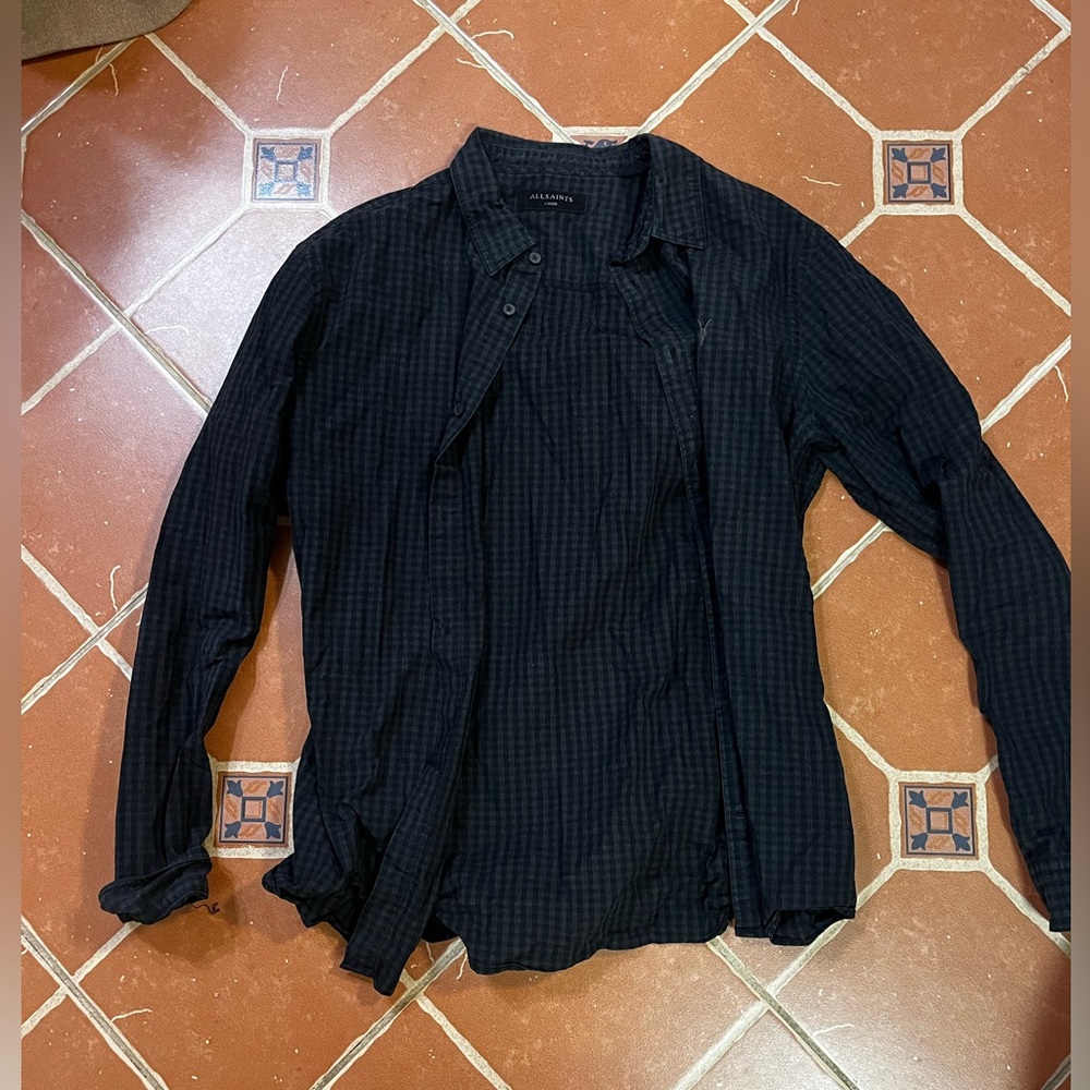 Large Allsaints Button Down - image 2